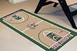 Milwaukee Bucks 24x44 Nba Court Runner NBA 24x44 Court Runner Carpet/Mat/Rug