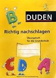 Produkt-Bild: Richtig nachschlagen: &Uuml;bungsheft f&uuml;r die Grundschule