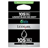 Lexmark high yield 105XL Value ink cartridge-Black