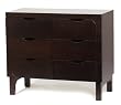 Argington Organic Bam Six Drawer Dresser, Ebony