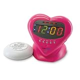 Sonic Boom SBH400ss Sweetheart Loud Plus Vibrating Alarm Clock