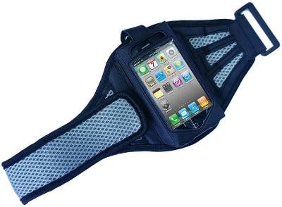 EkitMall Running Sports Gym Armband Case Cover For Apple iPod touch/iPhone 4 4S (Grey)