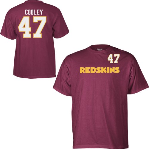 Reebok Washington Redskins Chris Cooley Youth (8-20) Name & Number T-Shirt Medium