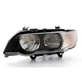 BMW X5 Replacement Headlight Assembly Halogen, w  White Signal Light - 1-Pair by AutoLightsBulbs