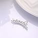 EAR VINES Angel Wings Ear Cuff Wraps CZ Crystal Clip On Earrings Silver Tone (left+right ear)