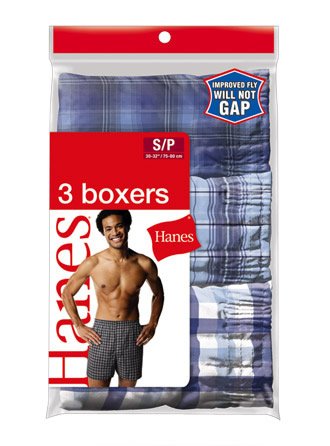 Hanes Yarn Dyed Boxer 3-Pack - 841bt
