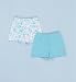 2 Pack Petit Bebe Pure Cotton Assorted Shorts