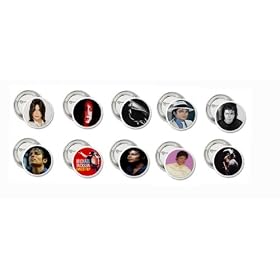 Michael Jackson 20 Button/Pin Set