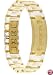 Yellow Goldplated and Thermopolymer Anatomic Bracelet