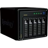Synology Disk Station 5-Bay (Diskless) Network Attached Storage DS509+ (Black)