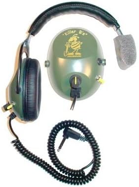Killer B Stinger Optima Headphone for Metal Detecting fits Various Metal detectors
