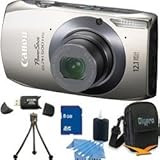 Canon PowerShot ELPH 500 HS 12 MP CMOS Digital Camera with Full HD Video an ....