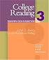College Reading: Book 3 (Houghton Mifflin English for Academic Success)