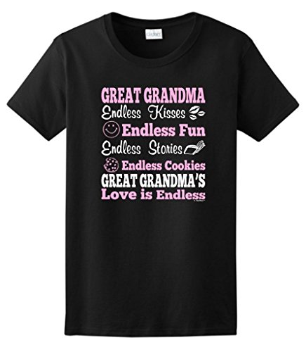 Great Grandma Endless Love Ladies T-Shirt