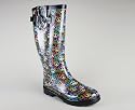 Peace Sign Rain Boot