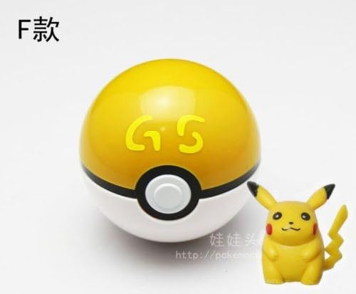 Pokeball Pop-up Plastic Ball Game Toys Monster Figure Pikachu Free Gift F