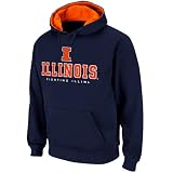 Illinois Fighting Illini Navy Blue Sentinel Pullover Hoodie Sweatshirt