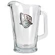 New Jersey Nets NBA 60oz Glass Pitcher - Primary Logo by Great American Products