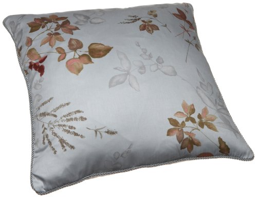 Royal Sateen Autumn Floral 18-Inch Square Decorative Pillow