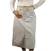 Womens Calvin Klein Jeans denim skirt. 100% authentic CK denim featuring a light vintage wash seams down the front and back, a crosshatch weave on front, two back patch pocket with a leather badge on waistband. Great casual designer skirt to go with various styles.