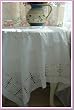 Vintage American Style Crochert/patched Table Cloth35"x35"