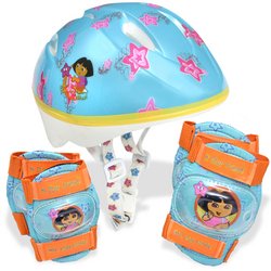 Childrens Toyshop  Toys : PTI Dora Child Girl Micro Shell Helmet