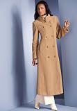 metrostyle Long Double Breasted Coat
