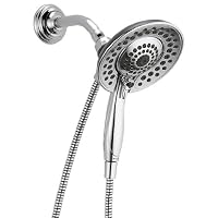 Delta 58045 In2ition Two-In-One Shower, Chrome, (Not CA/VT Compliant)