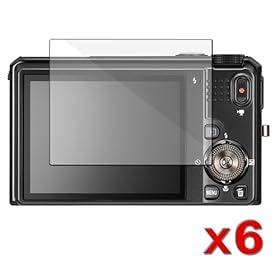 Everydaysource [6 Pack Valued Combo] - For NIKON S9100 Reusable Screen Protector
