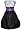 black/white/purple