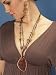Style Violet Stone Pendant Necklace
