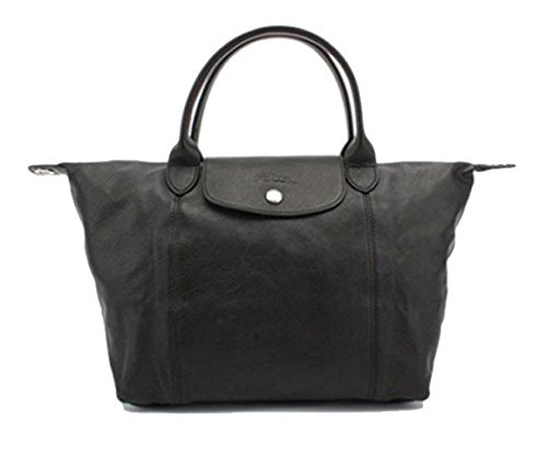 (ロンシャン) LONGCHAMP ロンシャン ブラック LONGCHAMP LE PLIAGE CUIR トートバッグ ロンシャン トートバッグ 1512 737 001 NOIR[並行輸入品] 画像