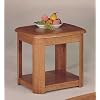 Traditional Oak Finish Occasional Living Room End / Side Table
