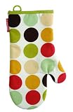Typhoon Natural Dot Single Cotton Oven Glove Magnetic Tab
