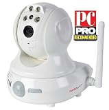 EyeSpy247PTZ Pan, Tilt & Zoom Wireless IP Security Camera With Colour Night Vision Plus Auto Set-up System & Free NVR Software