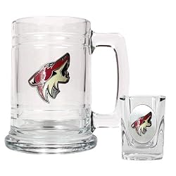 Phoenix Coyotes NHL Boilermaker Set - Primary Logo by Great American Products
