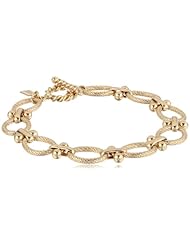 Signature 1928 "1928 Signature" Gold-Tone Oval Link Toggle Bracelet, 7.75"