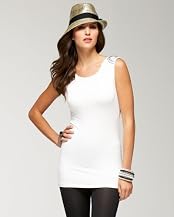 Embellished Shoulder Tunic