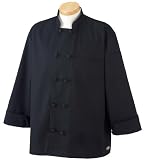 Dickies Chef - 7.5 oz. Economy Chef Coat with Knot Buttons. C070304