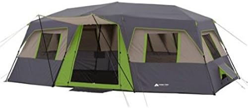 Cabin Tent 12-person 3-room Instant (Lime)