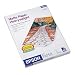 Electronics : EPSON AMERICA / EPSS041257 / Heavyweight Matte White Inkjet Paper, 97 Brightness, 45lb, Letter, 50 Sheets / Sold as 1 PK