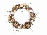 Pack of 2 Robins Egg and Nest Artificial Grapevine Wrapped Wreaths 20