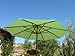 Formosa Covers 9ft 8 Ribs Patio Umbrella Replacement Canopy Market Umbrella Top (Canopy Only) (Avocado Lime Green)