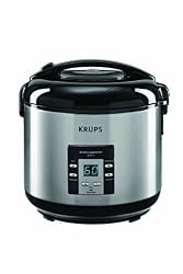Krups RK7011 10-Cup (Uncooked) 4-in-1 Rice Cooker and Steamer