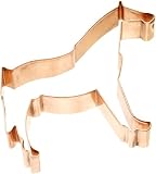Old River Road Horse Shape Cookie Cutter, Copper