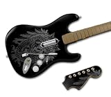 MusicSkins MS-THA10028 Rock Band Wireless Guitar- The Human Abstract- Iron Fist Skin