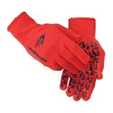 DeFeet DuraGlove Red CoolMax Cycling/Running/Training Gloves - DGRD