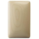 Anigmo W001 Smooth European Maple Wood Plate, Light Sand