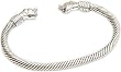Silver Cuff Bracelet Jewelry from India 2.75 inches (brclt148)