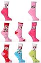 Girls 4 Pair TM Strawberry Shortcake Socks